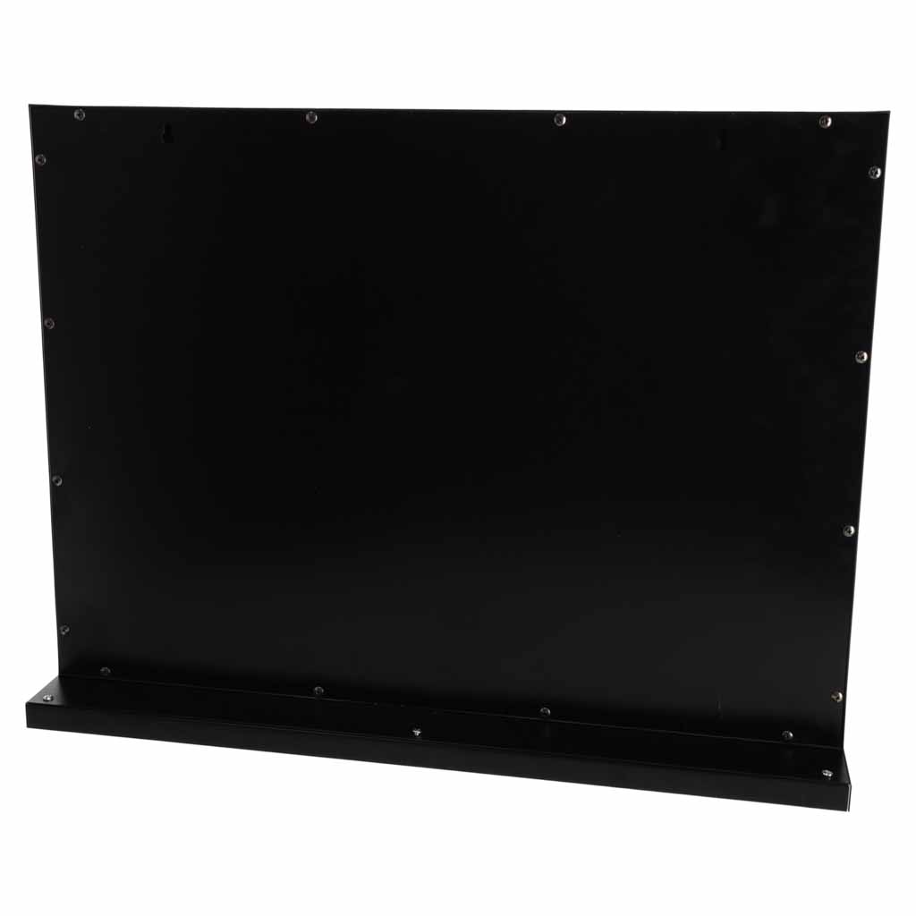 Kosmetinis veidrodis su 15 LED lempučių ir 10 k. didinamuoju veidrodėliu, juodas, 58 x 45,2 x 12 cm 3