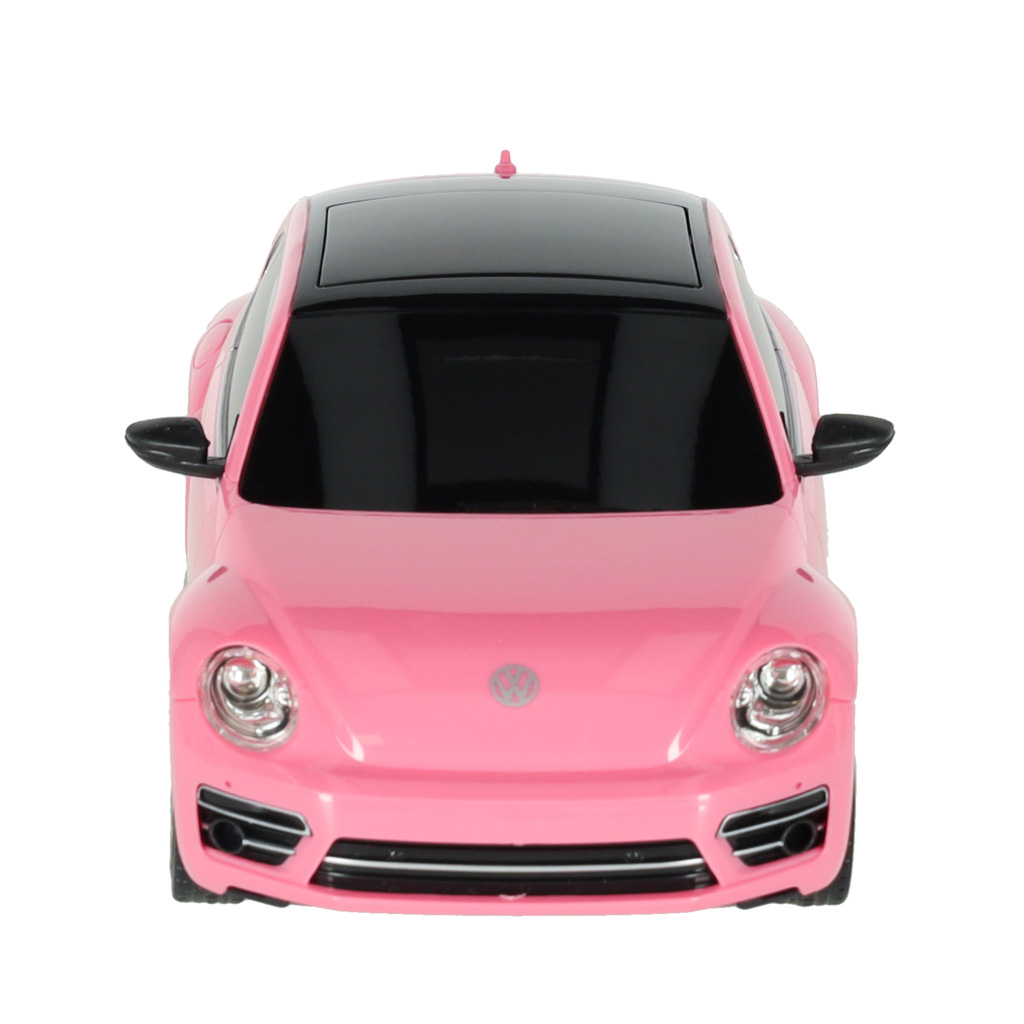 Rc automobilis 1:24 volkswagen beetle rožinės spalvos