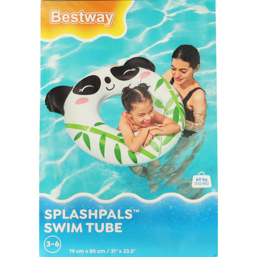 Bestway 36351 pripučiamas pandos plaukimo ratas