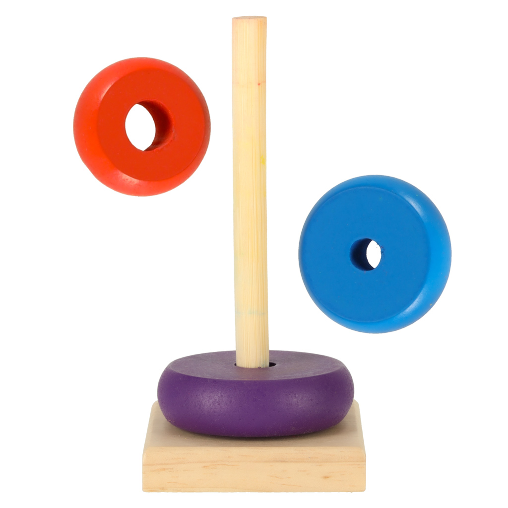 Medinis rūšiuotojas - piramidė (13 cm)