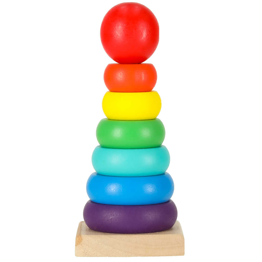 Medinis rūšiuotojas - piramidė (13 cm)