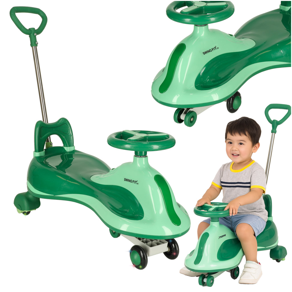 Vaikiškas paspiriamas automobilis