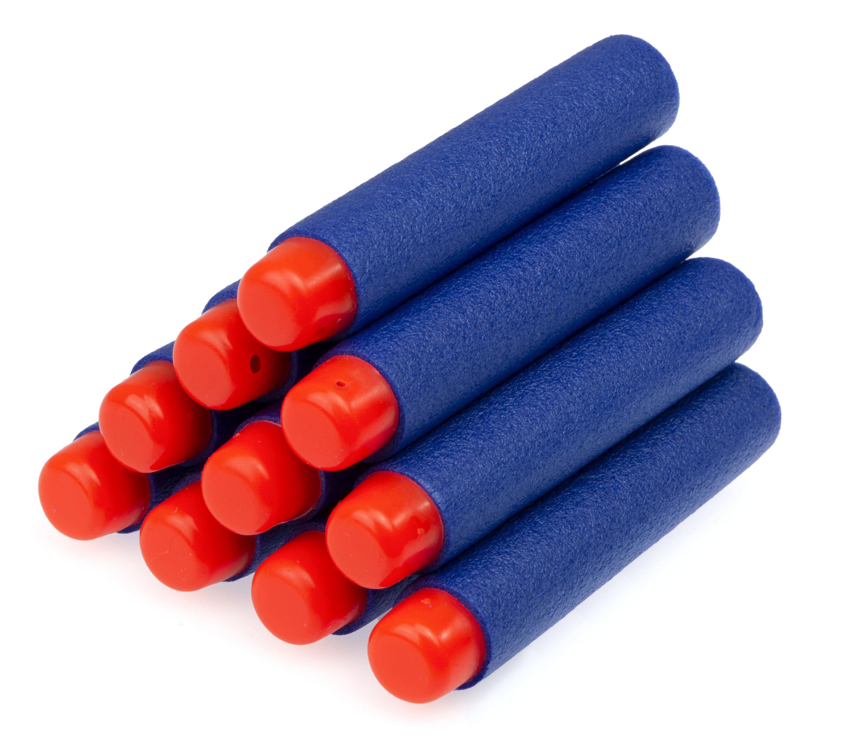 Su nerf suderinamos paleidimo strėlės 10 vnt. 7,2 cm