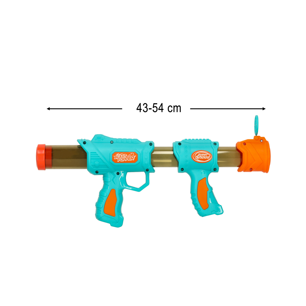 Pistoletas nerfy 2-in-1, mėlynas