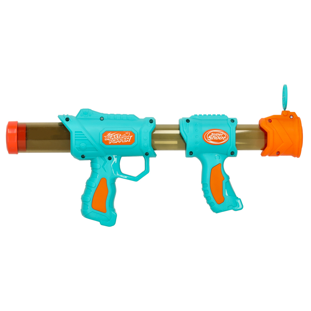 Pistoletas nerfy 2-in-1, mėlynas