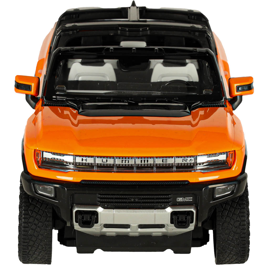 Rc automobilis 1:16 hummer ev oranžinis