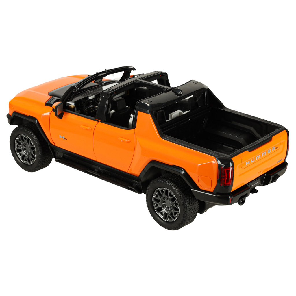 Rc automobilis 1:16 hummer ev oranžinis