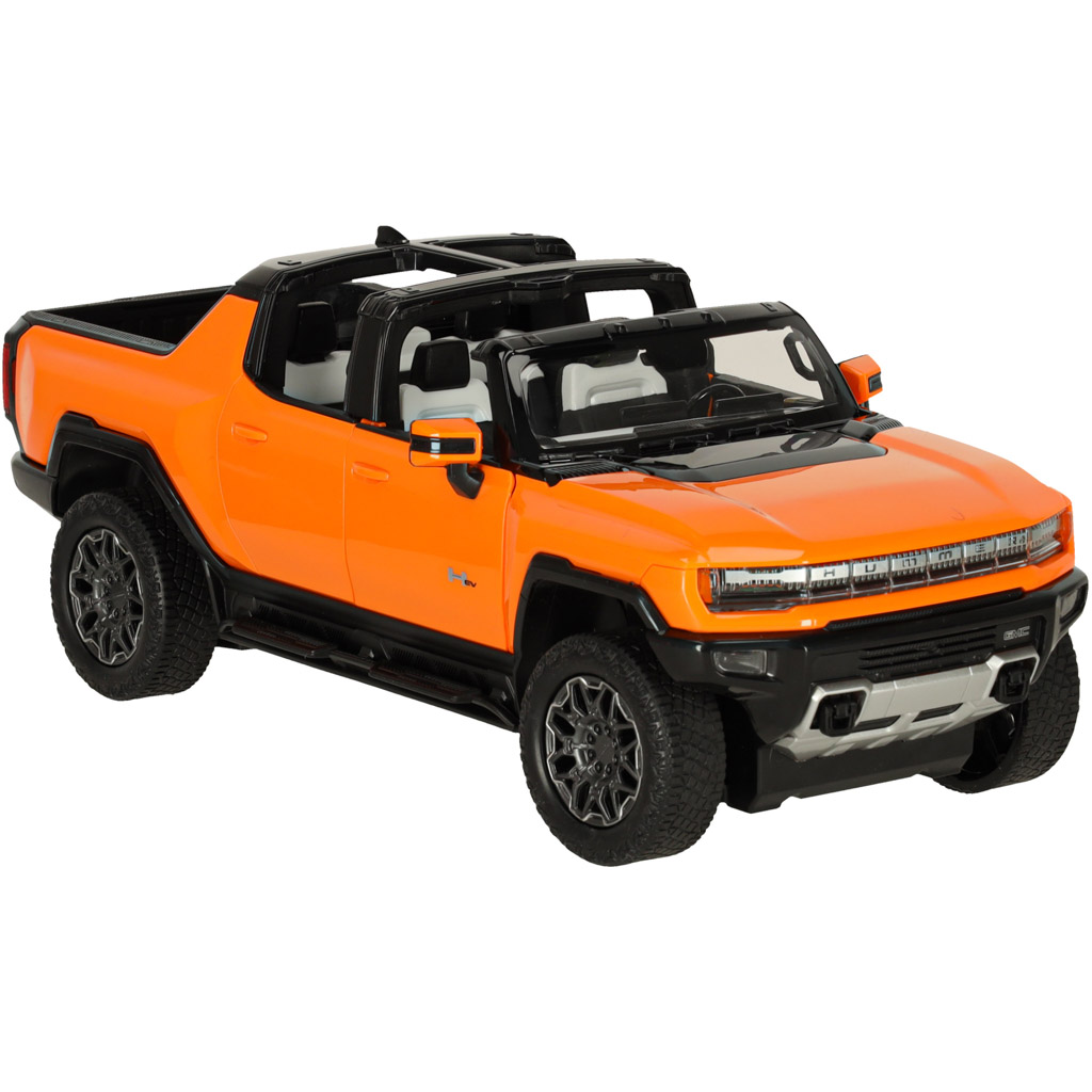Rc automobilis 1:16 hummer ev oranžinis