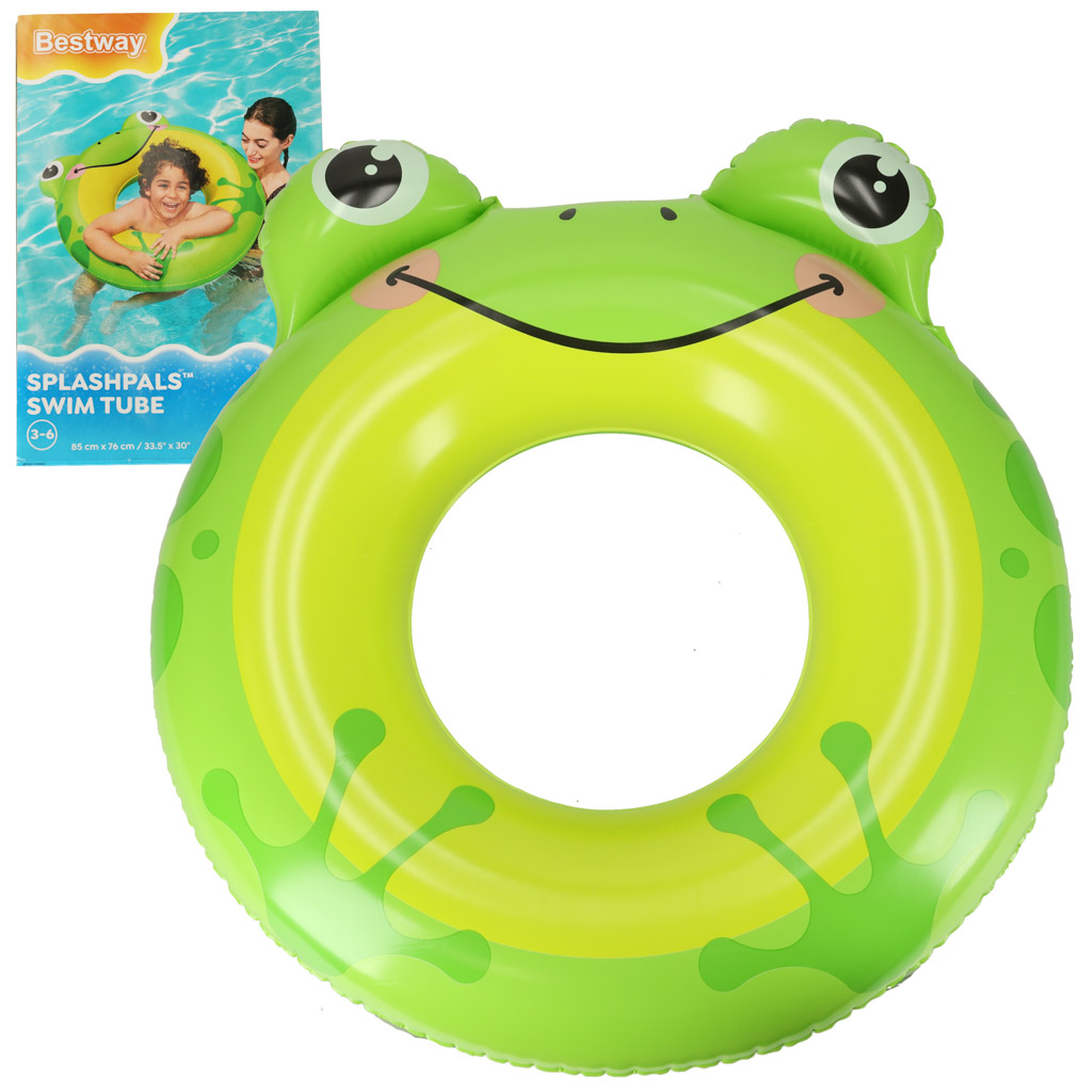 Bestway 36351 pripučiamas plaukimo ratas varlė