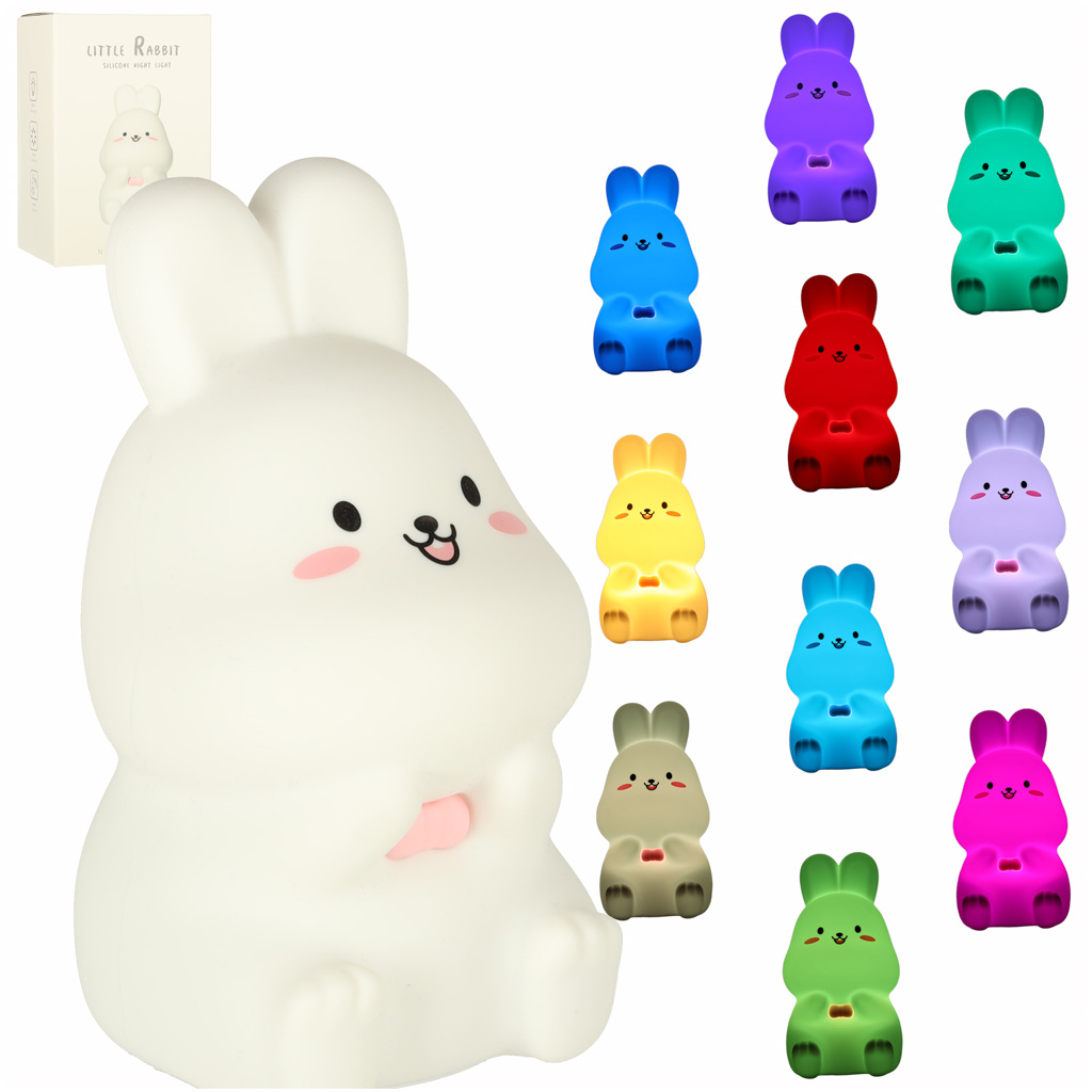 Konka vaikiškas stalinis šviestuvas little rabbit