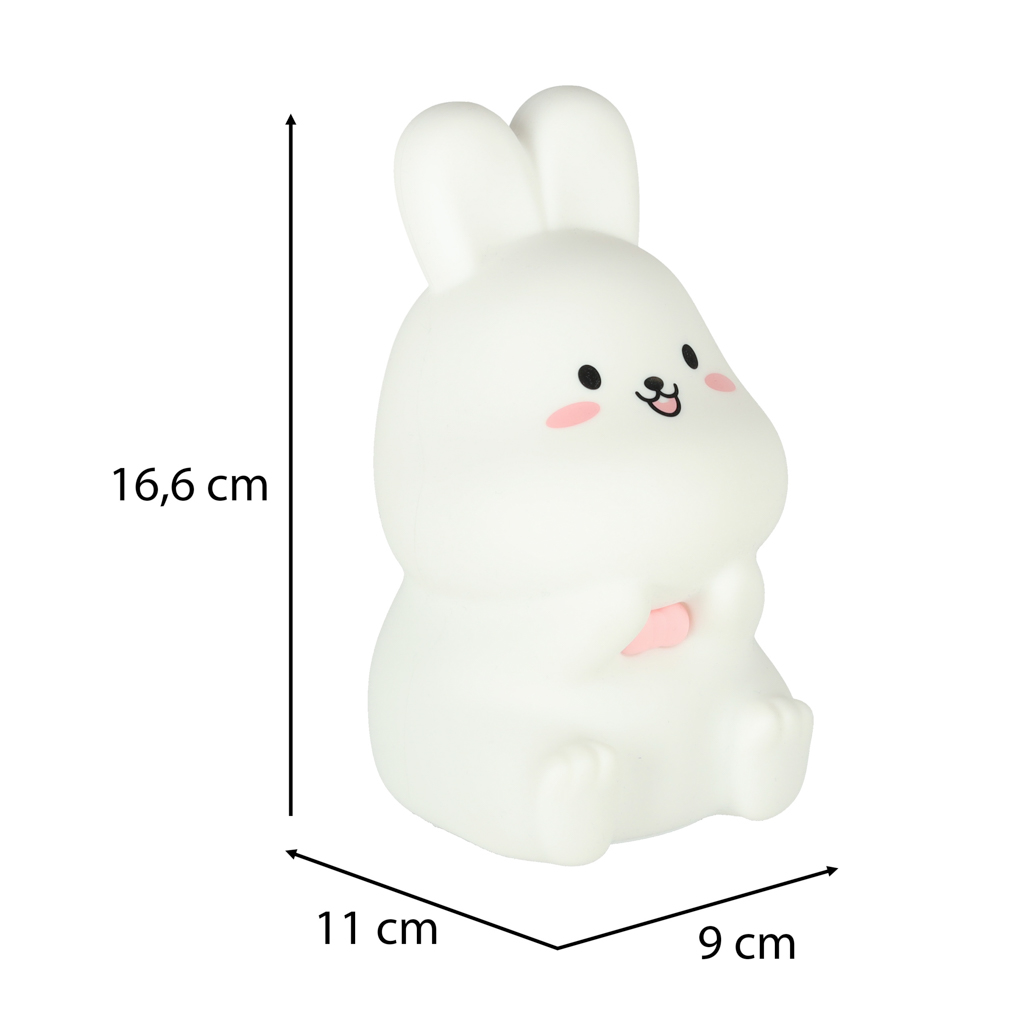 Konka vaikiškas stalinis šviestuvas little rabbit