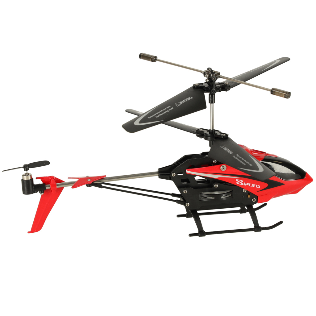 Radijo bangomis valdomas sraigtasparnis SYMA S5H 2.4GHZ, raudonas, 8 m.+ 2