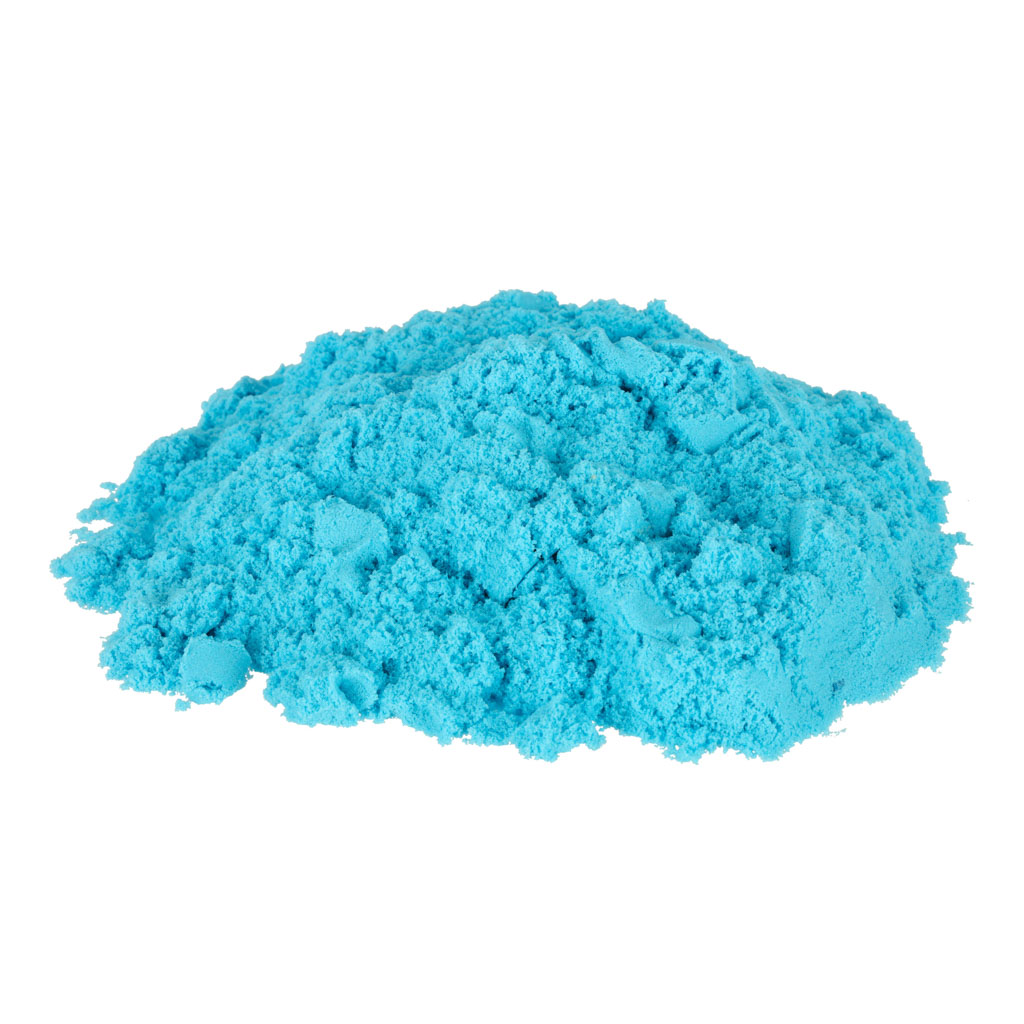 Kinetinis Smėlis Kibirėlyje, 1 Kg, Mėlynas