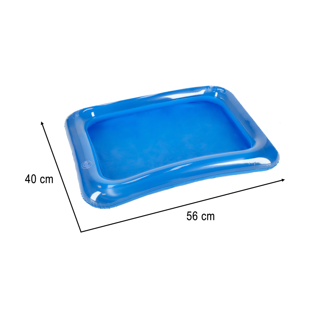 Kinetinis Smėlis Kibirėlyje, 1 Kg, Mėlynas