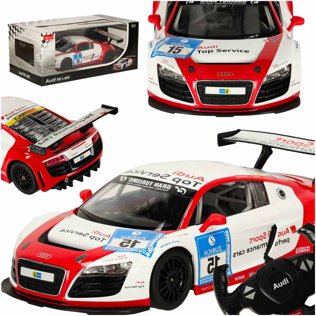 Audi r8 1:14 rc automobilis