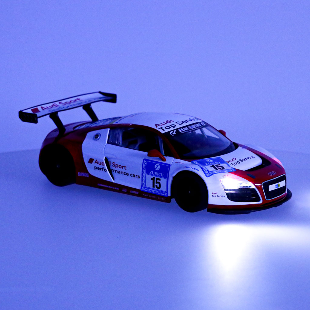 Audi r8 1:14 rc automobilis