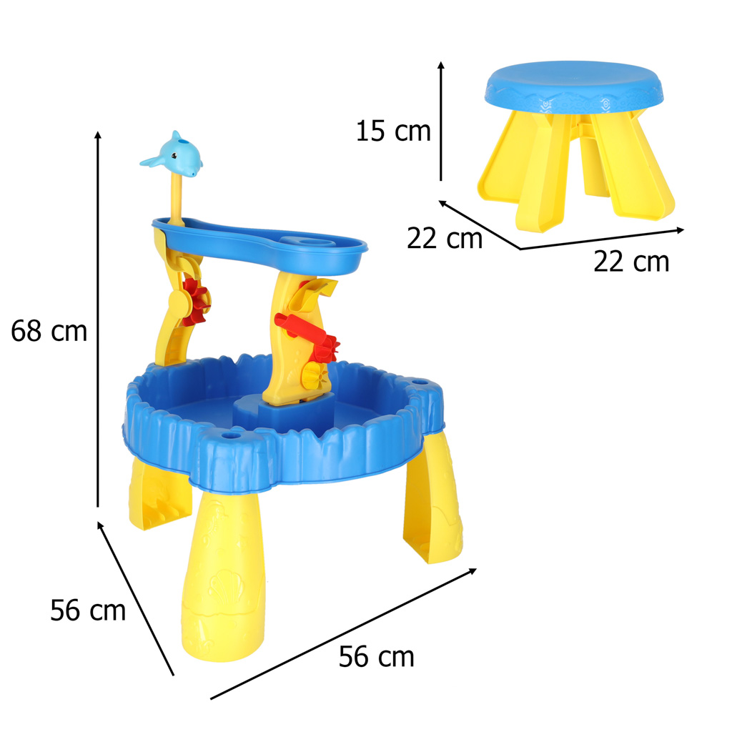Vaikų žaidimų stalas 68 cm