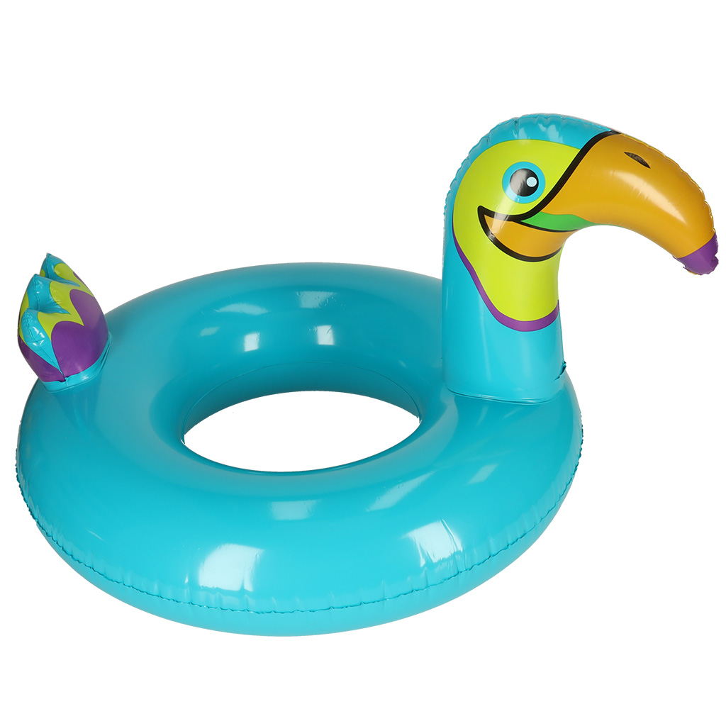 Plaukimo ratas toucan, 70 cm, mėlynas