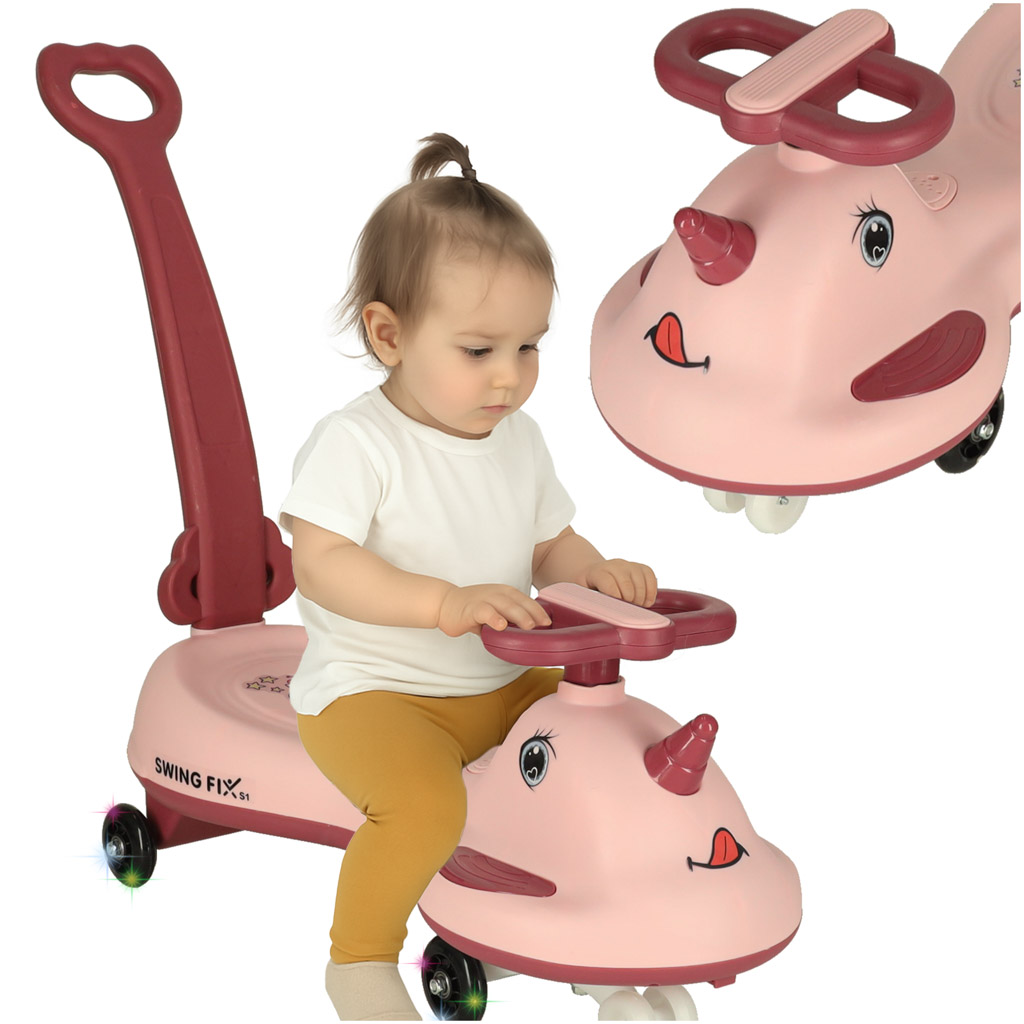 Vaikiškas paspiriamas automobilis