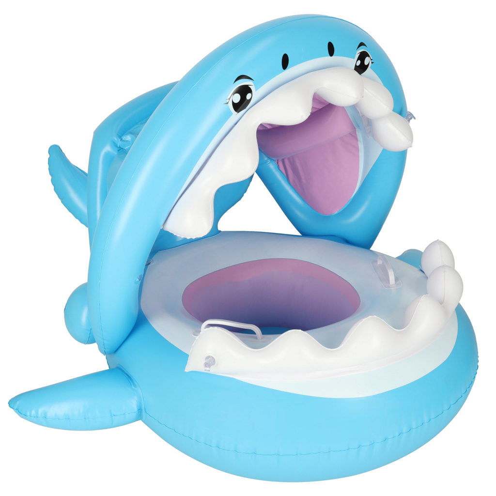 "Shark" pripučiamas plaustas ryklys  čiužinys