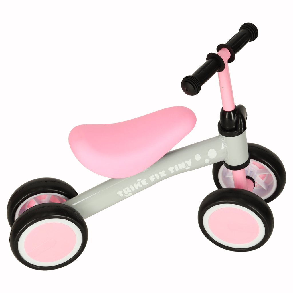 Triratis balansinis dviratukas Trike-Fix, rožinis