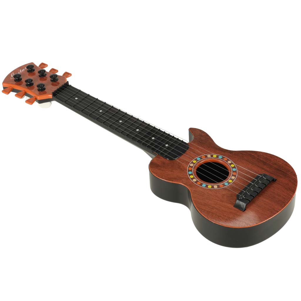 Vaikiška gitara, 46,5 cm, ruda/juoda