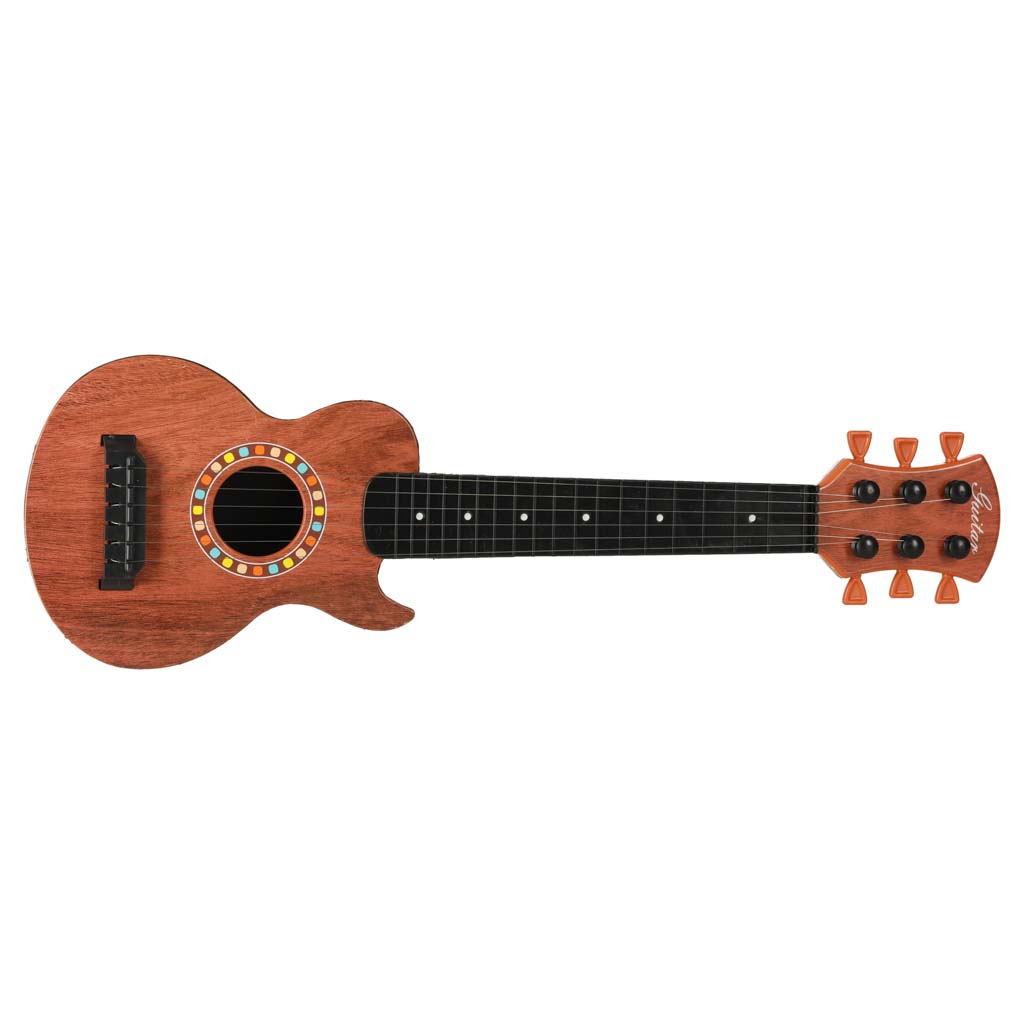 Vaikiška gitara, 46,5 cm, ruda/juoda