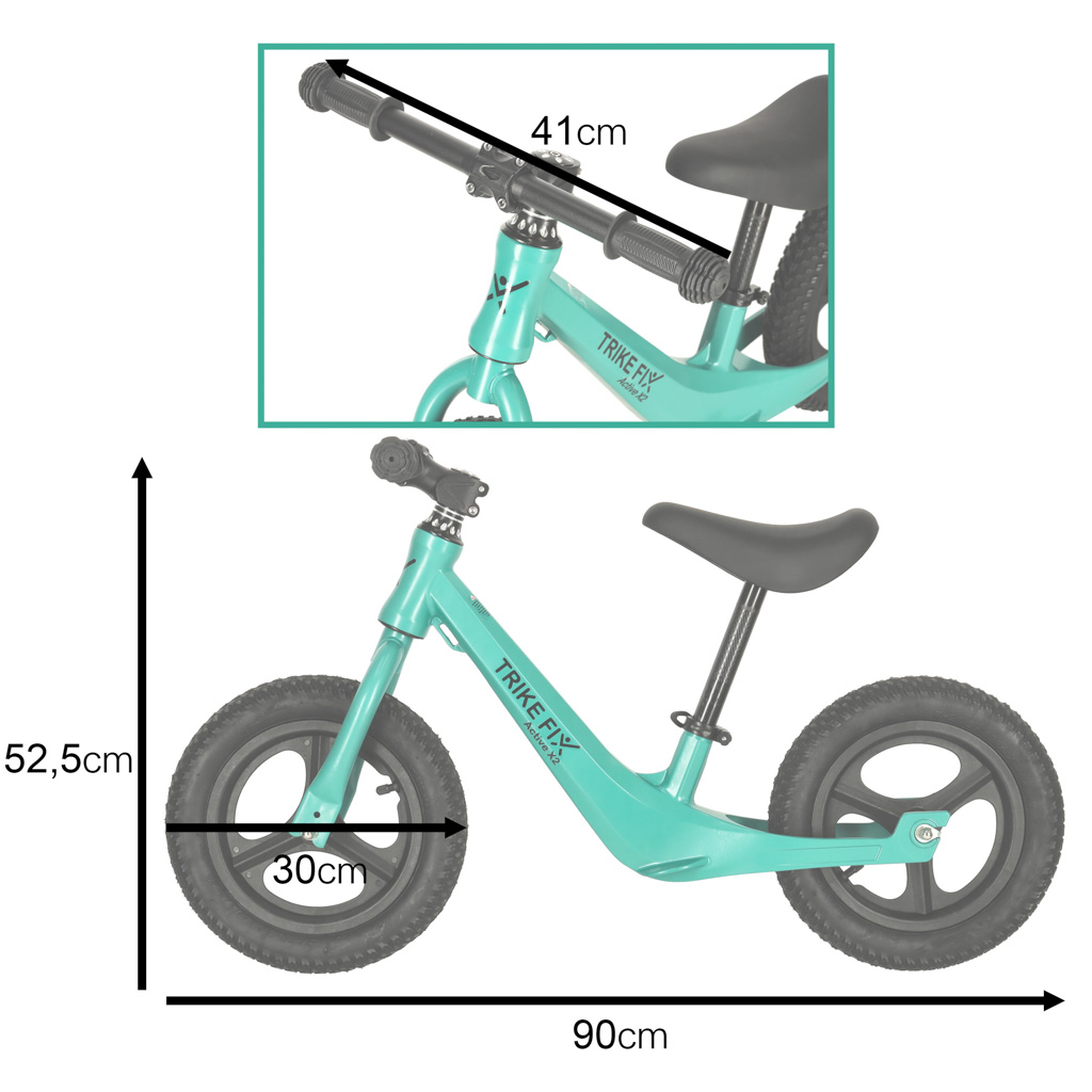 Balansinis dviratis trike fix active x2