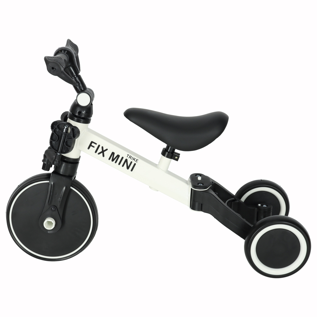 Trike Fix Mini krosinis triratukas 3in1 su pedalais baltas