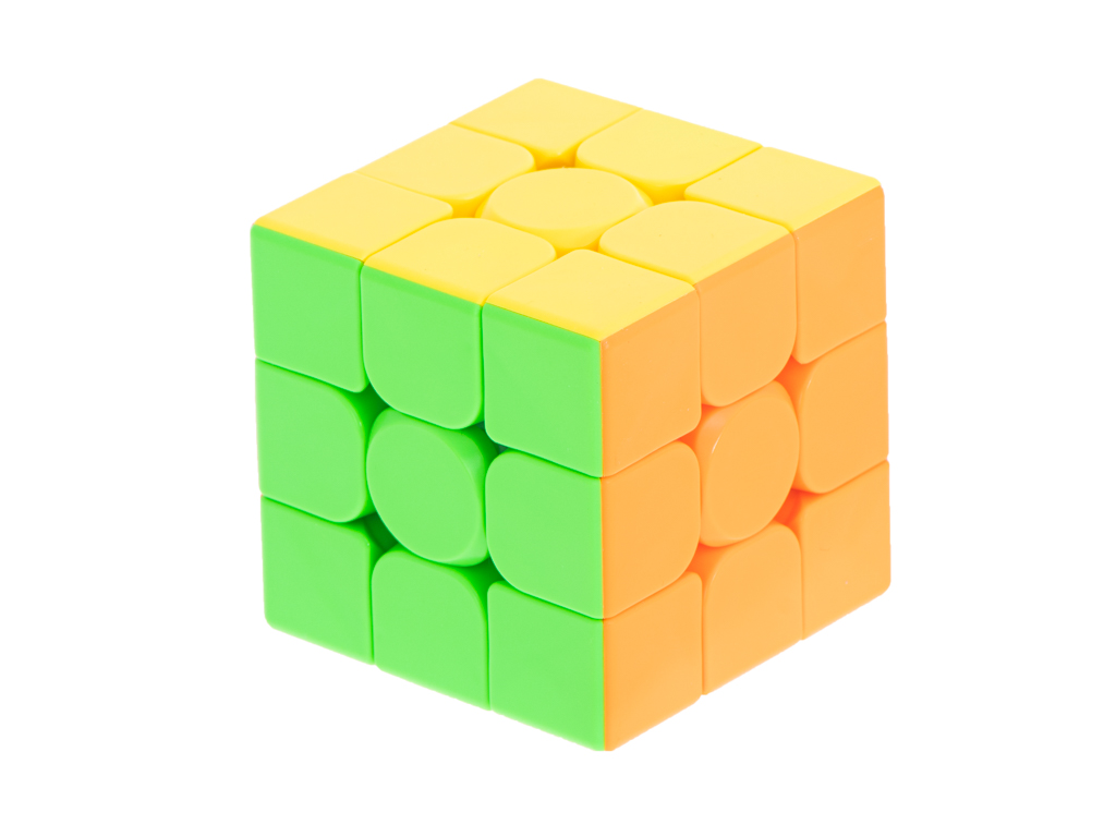 Spalvotas galvosūkis rubiko kubas 3x3,3520