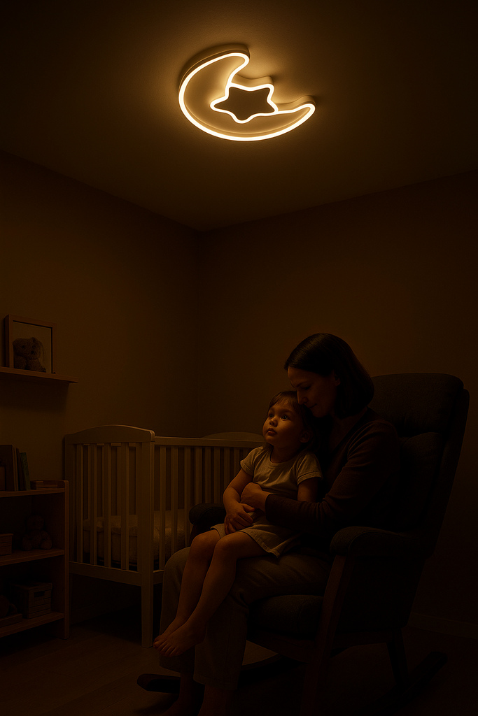 Led lubų šviestuvas lumela su pulteliu, balta, 40w, 5200 lm