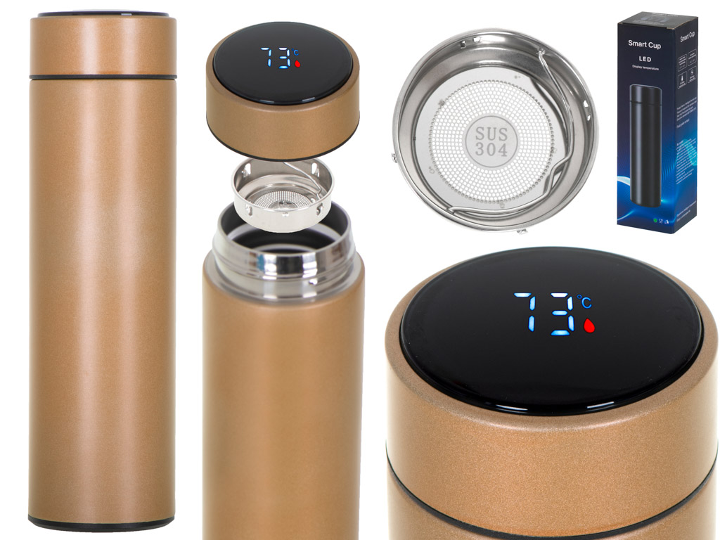 Auksinis termopuodelis 500 ml