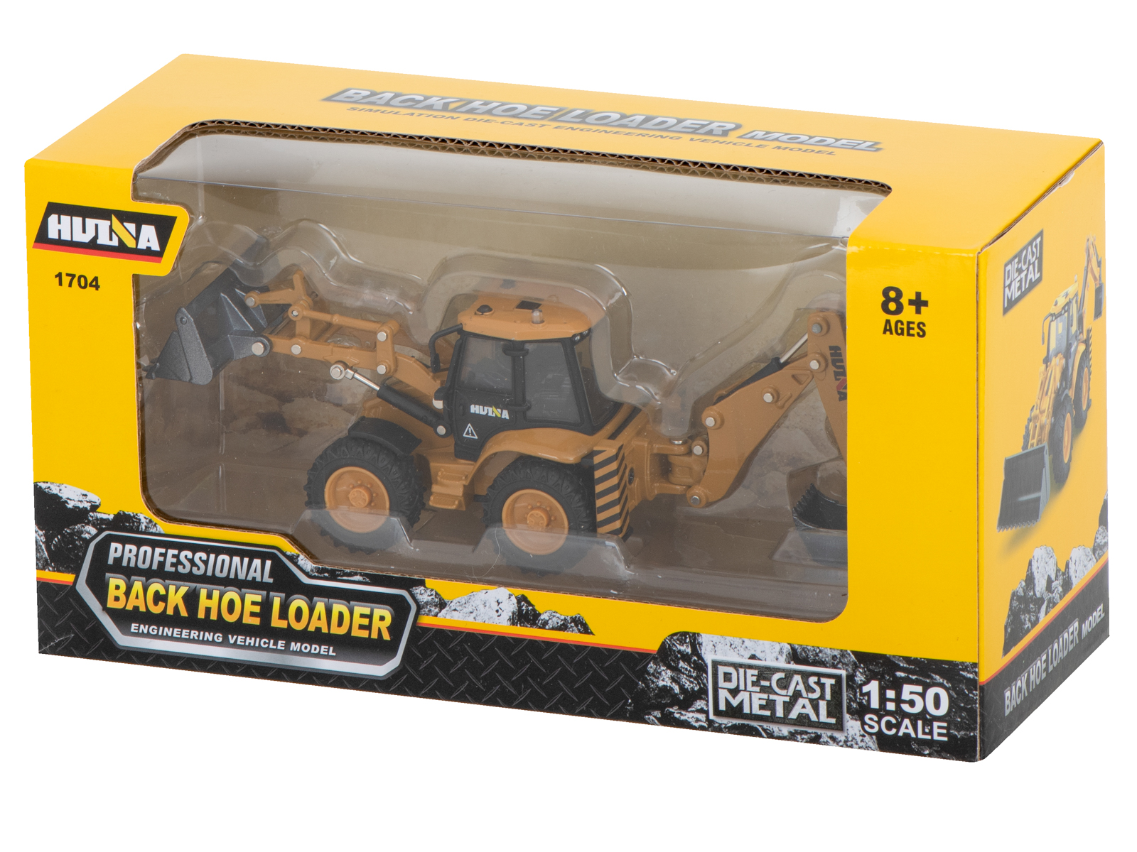 Ekskavatorius buldozeris h-toys, 1704, 1:50
