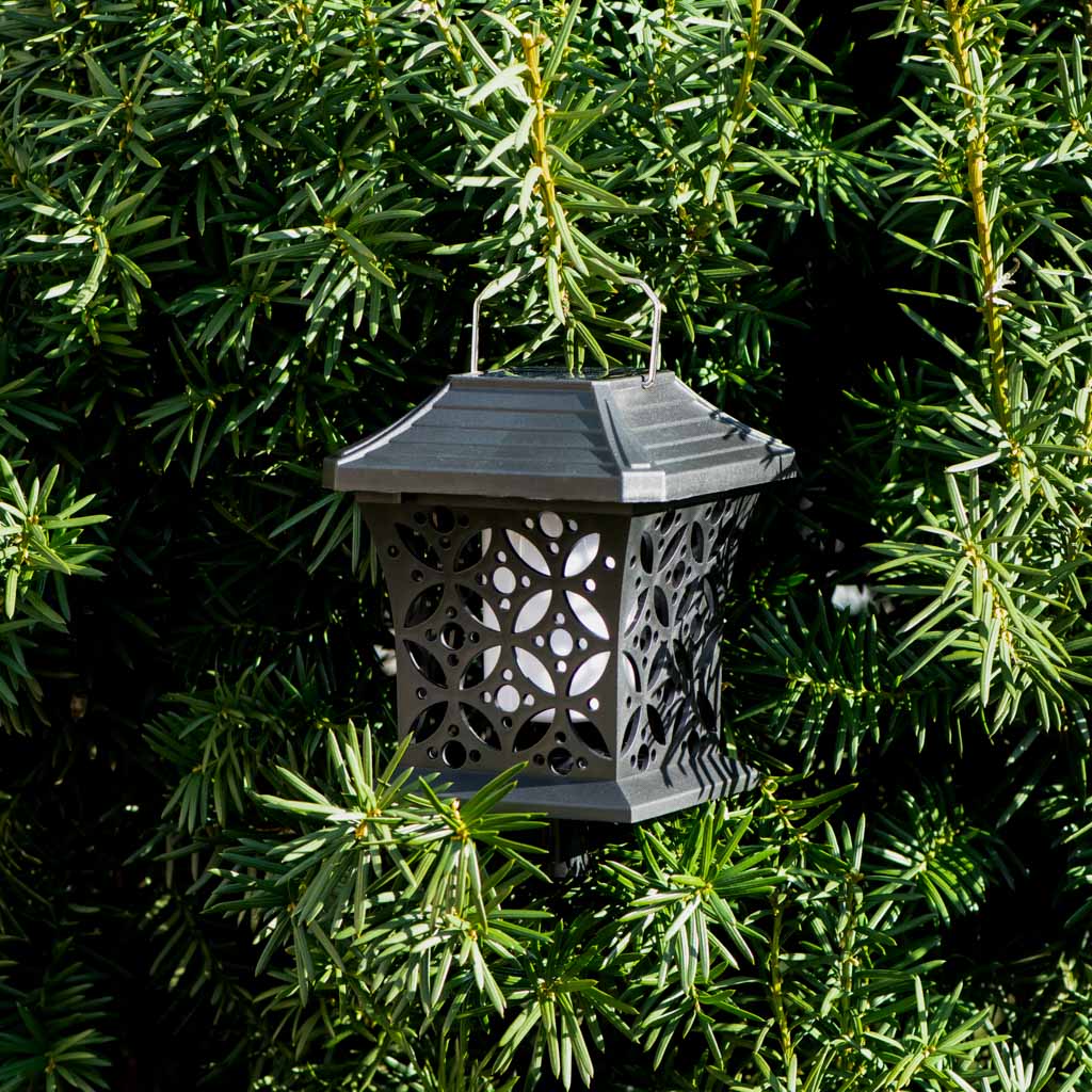 Pakabinamas žibintas pakraunamas nuo saulės, 12 led