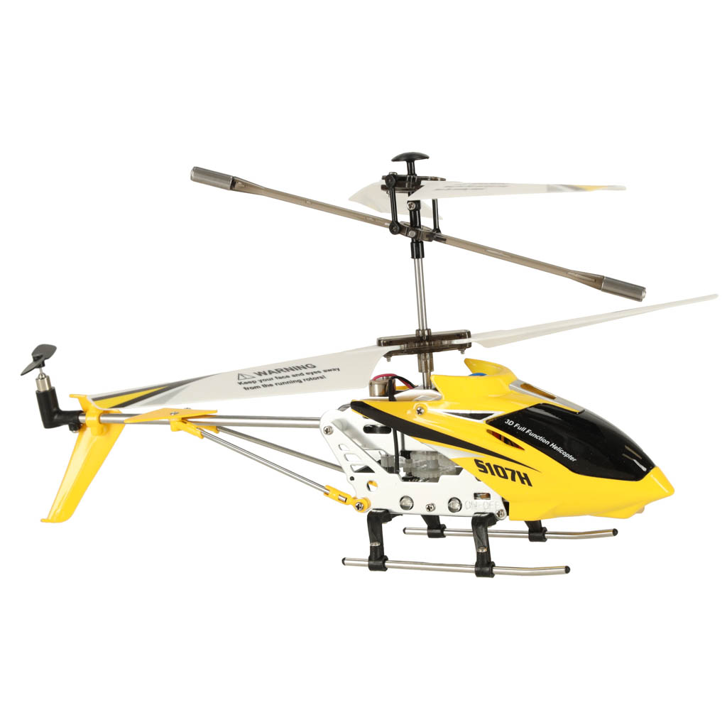 Syma s107h rc sraigtasparnis 2.4ghz rtf geltonos spalvos