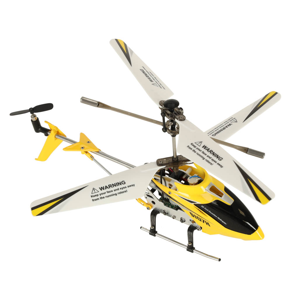 Syma s107h rc sraigtasparnis 2.4ghz rtf geltonos spalvos
