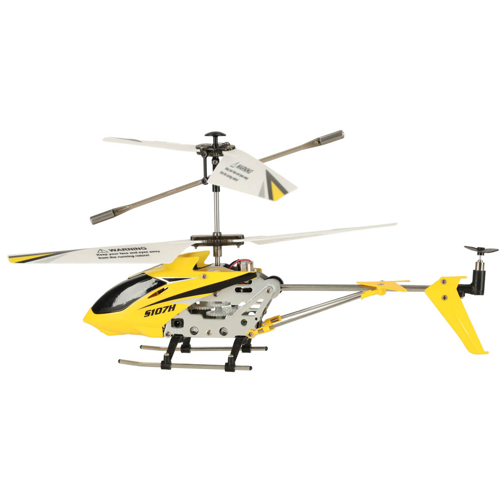 Syma s107h rc sraigtasparnis 2.4ghz rtf geltonos spalvos