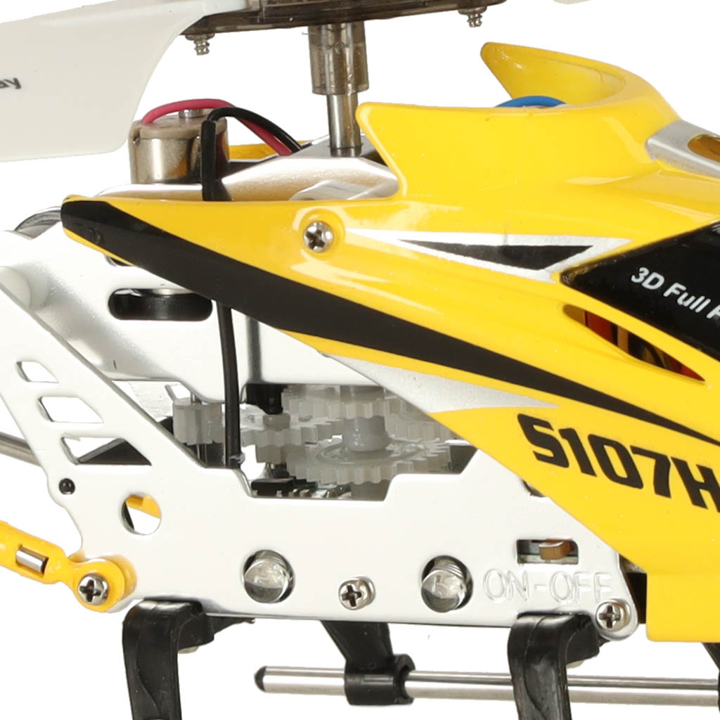 Syma s107h rc sraigtasparnis 2.4ghz rtf geltonos spalvos