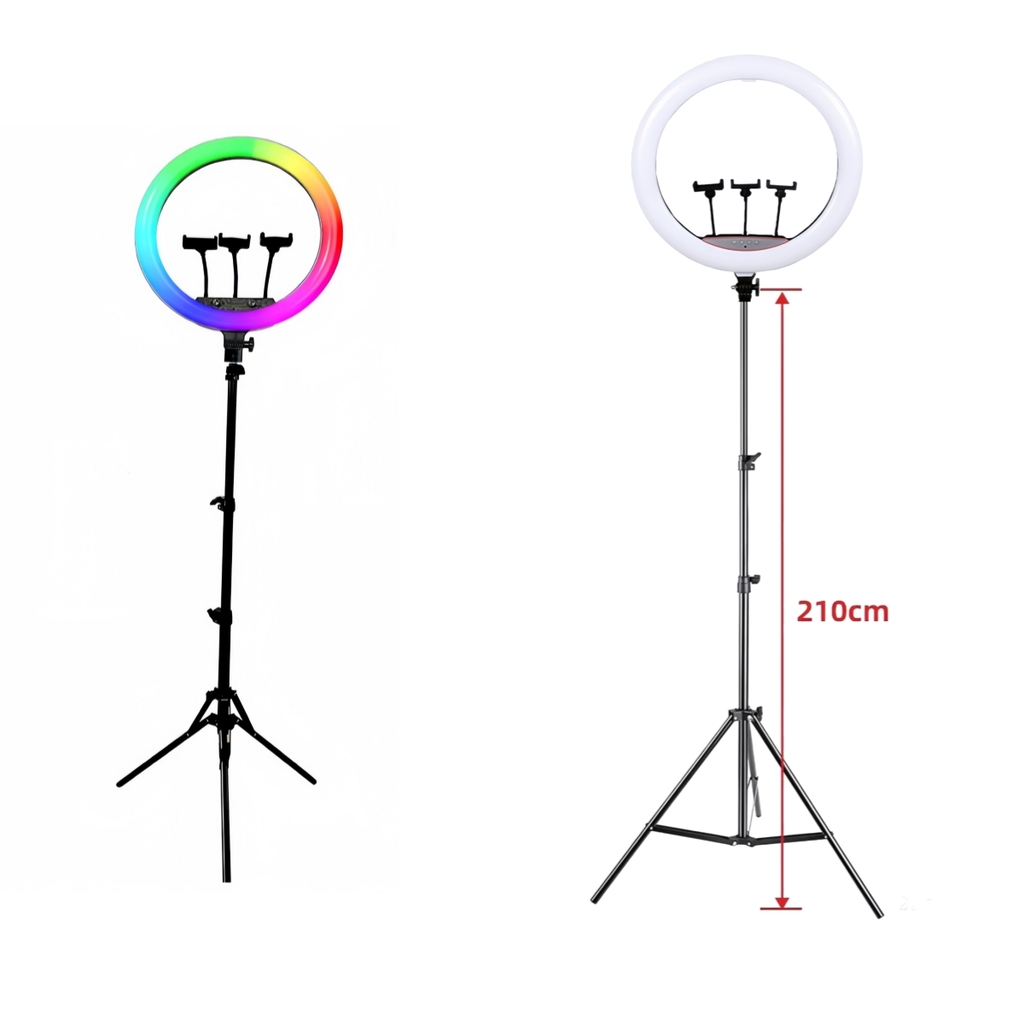 Žiedinė LED lempa 45 cm