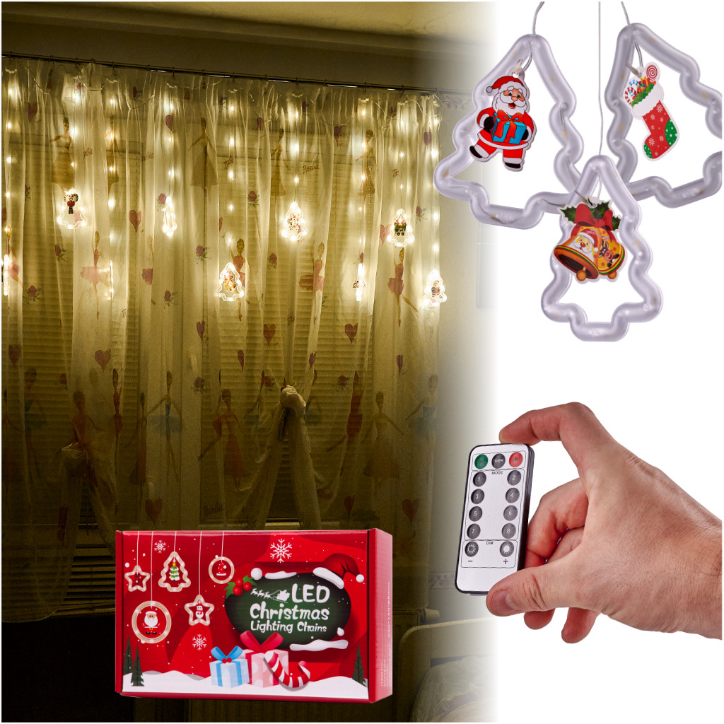Kalėdinė girlianda, 10 led, 3 m