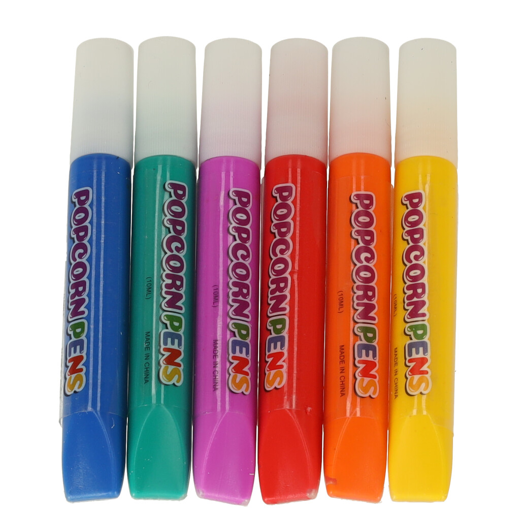 Magiški žymekliai magiškų žymeklių rinkinys 3d popkornų efektas