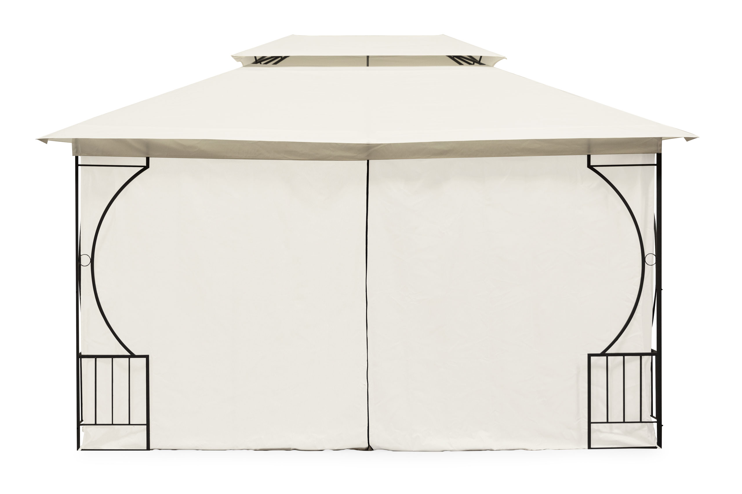Sodo pavėsinė, 3x4m, kreminė