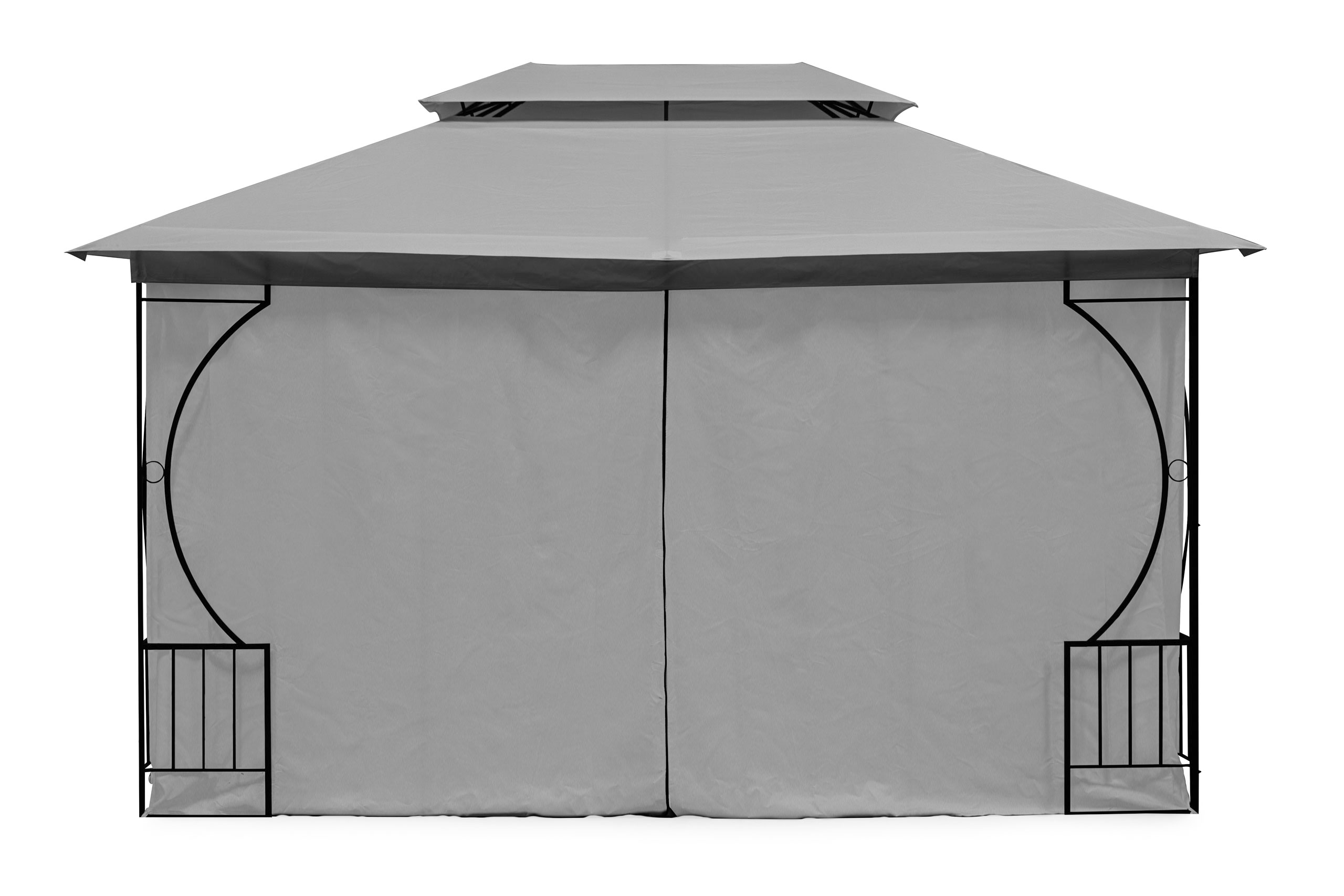 Elegantiška pavėsinė su tinkleliu nuo uodų 3x4 m