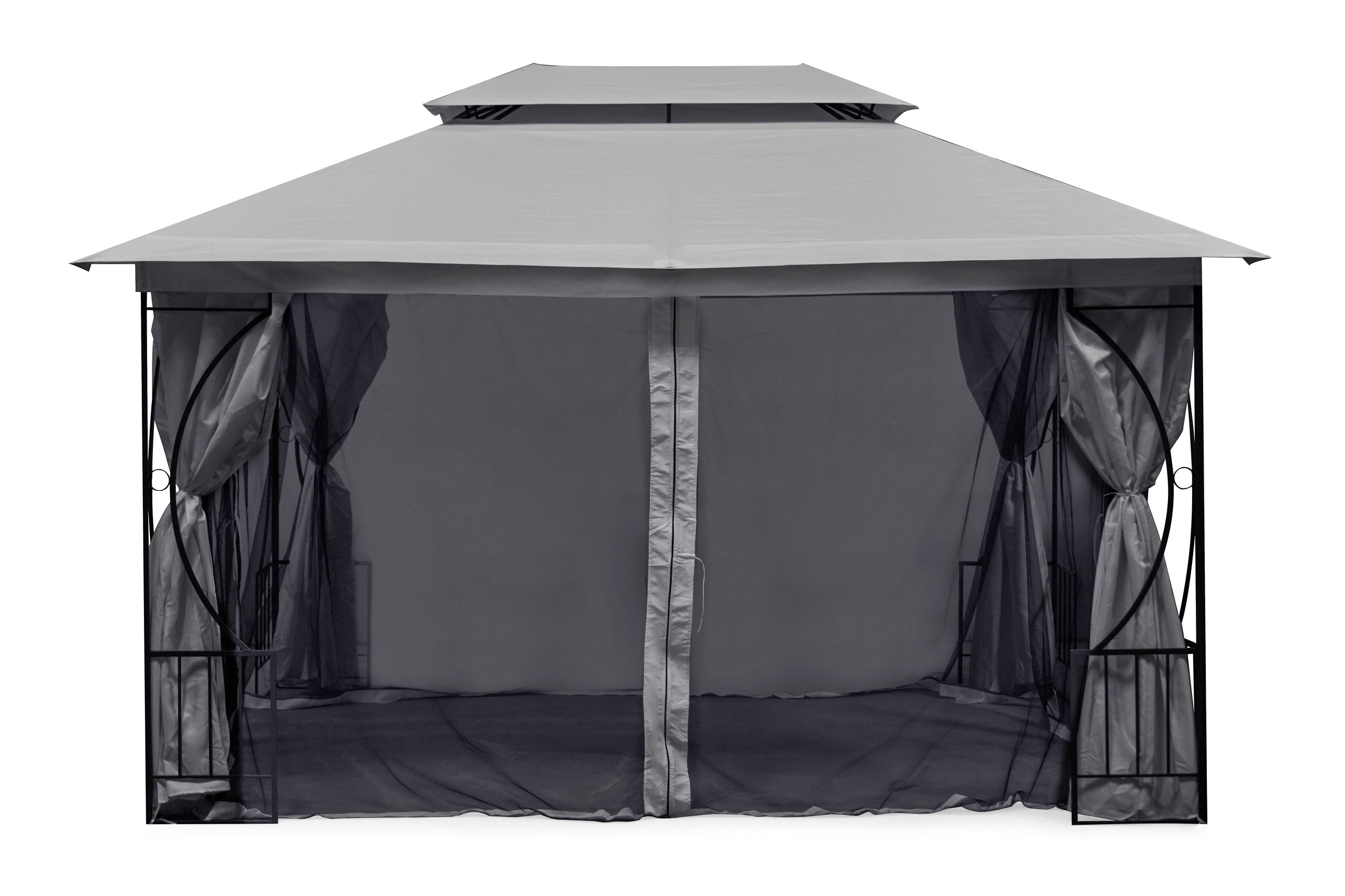 Elegantiška pavėsinė su tinkleliu nuo uodų 3x4 m