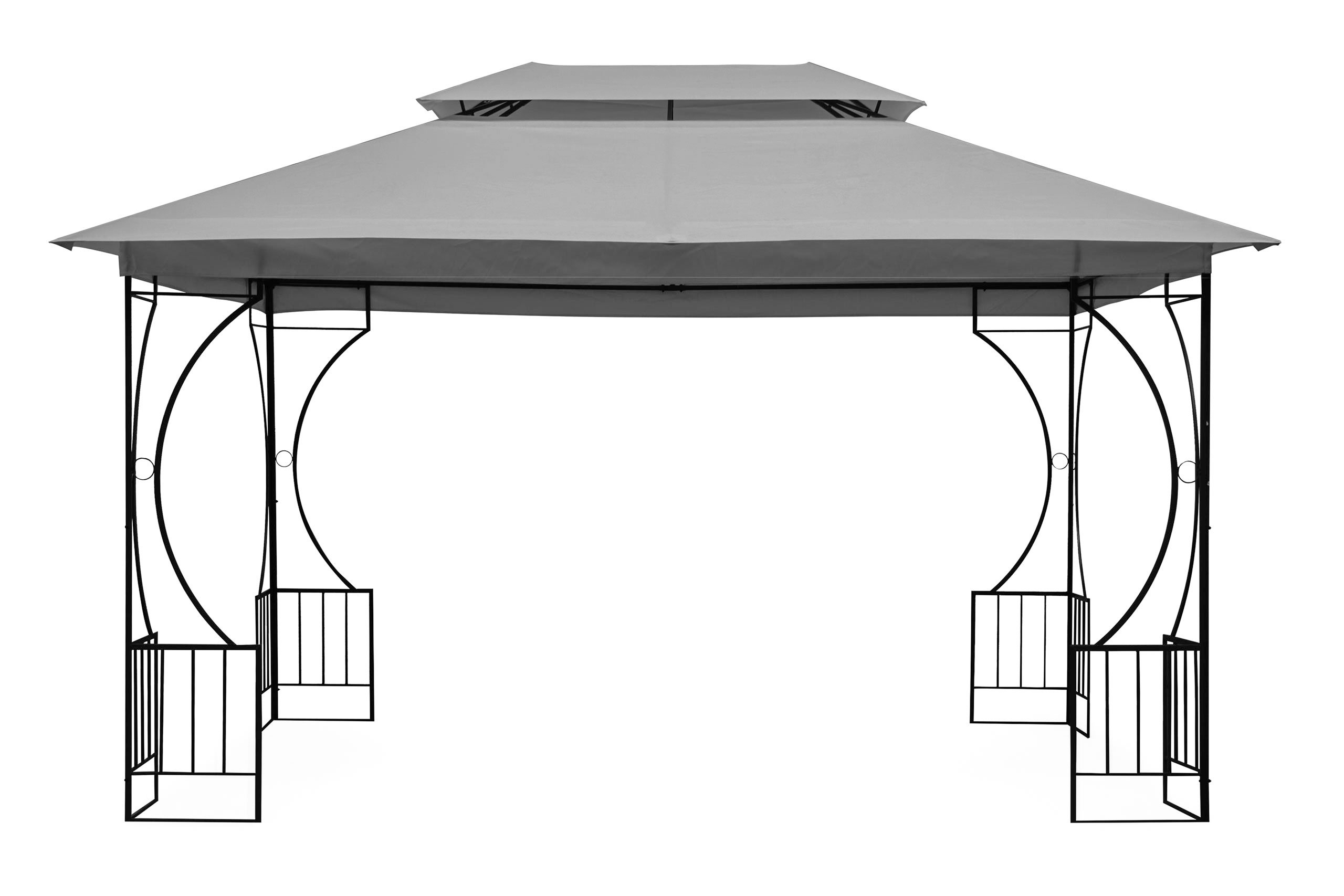 Elegantiška pavėsinė su tinkleliu nuo uodų 3x4 m