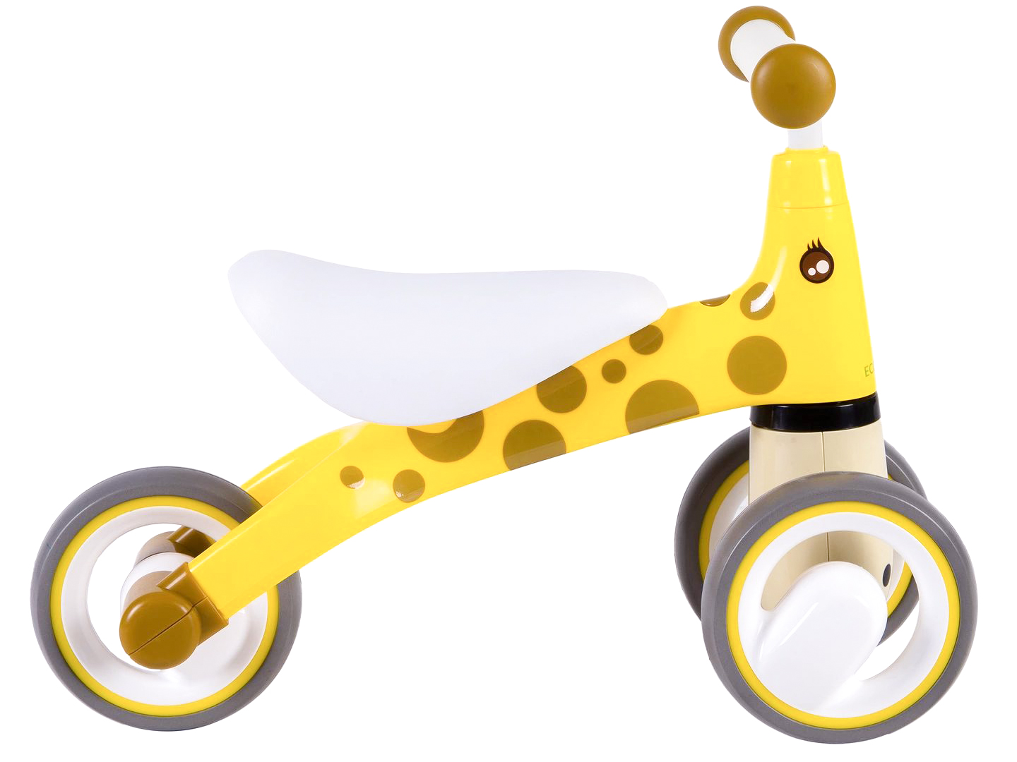 Paspiriamas triratukas Ecotoys LB1603 Yellow