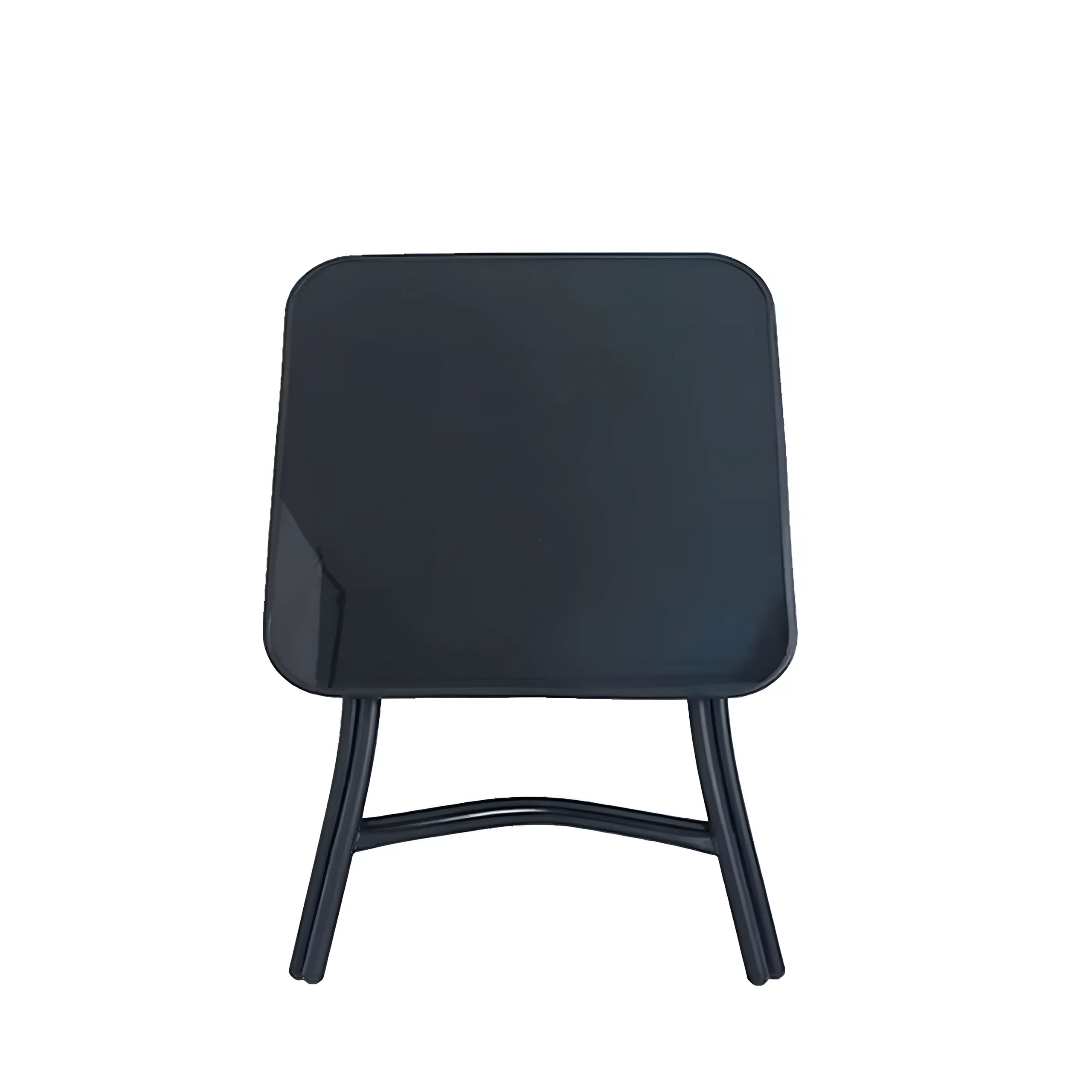 Sulankstomas sodo stalas, 60x60x70 cm, pilkas