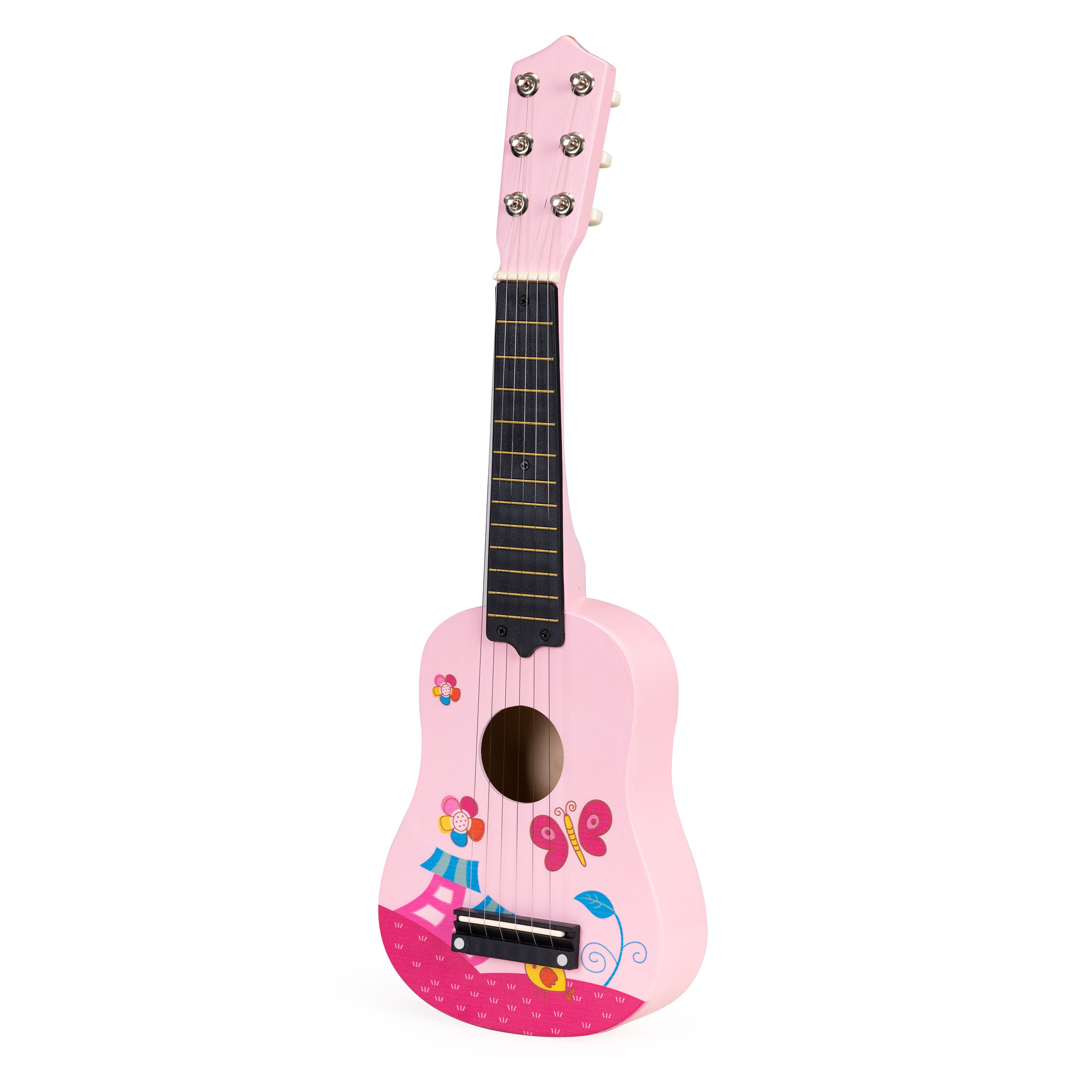 Vaikiška gitara eco toys, rožinė