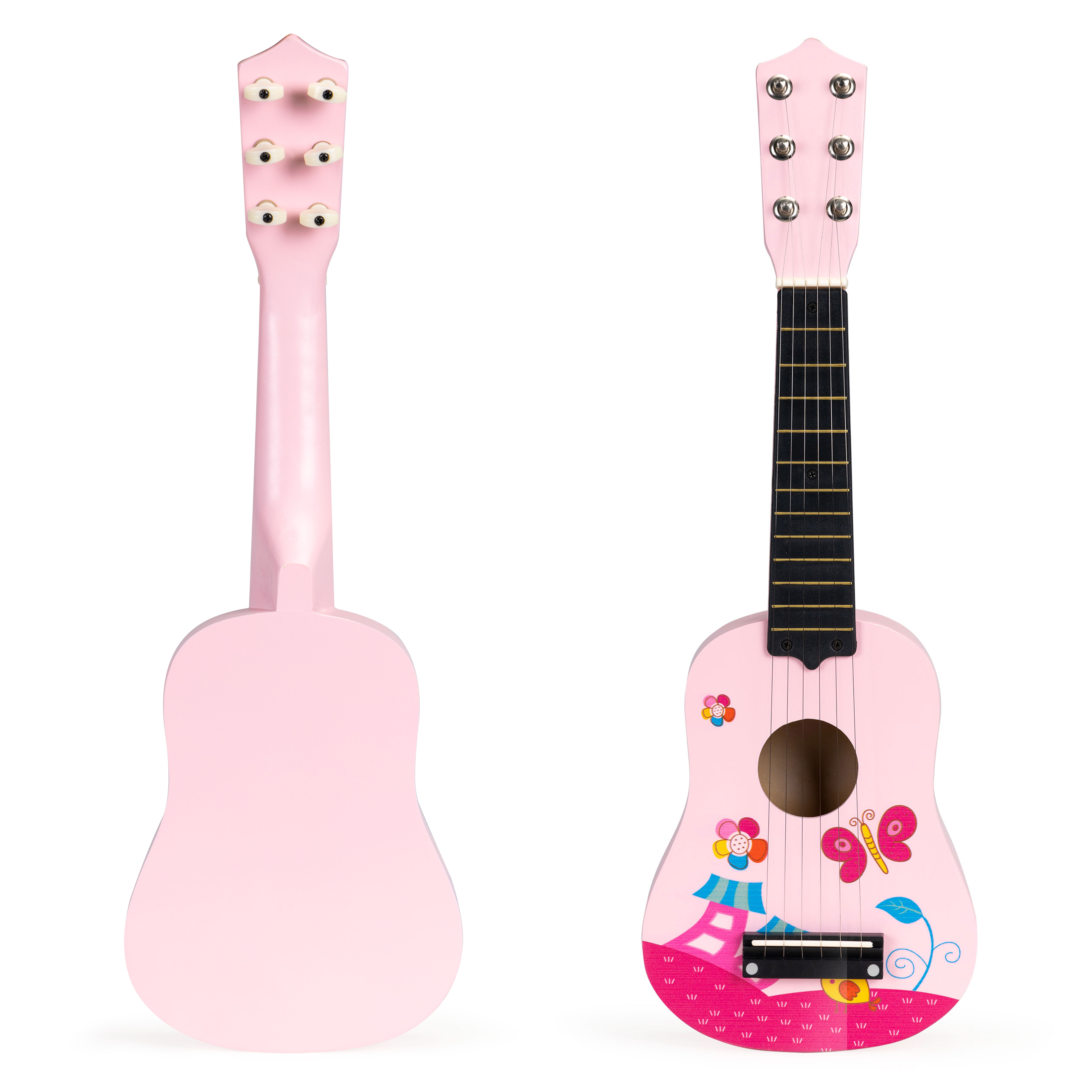 Vaikiška gitara eco toys, rožinė