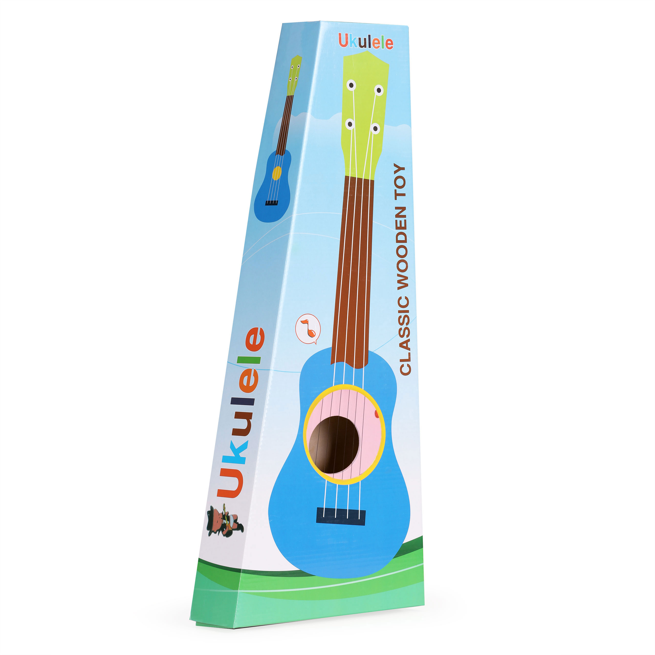 Vaikiška gitara eco toys, rožinė